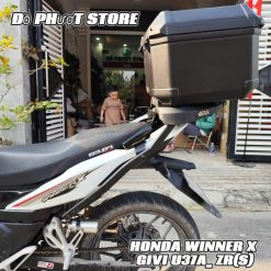 Winner X Lên Thùng Givi U37A & Baga ZR(S) Có Đèn Stop – Tặng Jack Zin | ShopGivi.com
