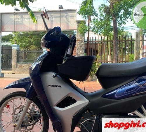 LÊN THÙNG GIỮA GIVI XE WAVE ANPHA 110 - Đồ Phượt Store