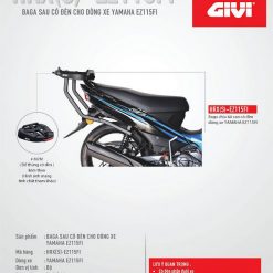 baga HRX gắn cho Sirius Fi